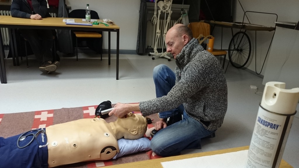 Bereitschaftsabend Airwaymanagement, Dozent: Dr. Frank Fuß